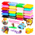 VGRASSP 24 Pcs Air Dry Clay for Kids with 6 Sculpting Tools