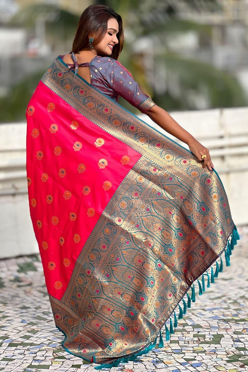 Vasthrlay Kanjivaram Unstitched Blouse Ethnic Wear