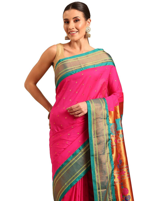 Vasthrlay Paithani Bottle Saree