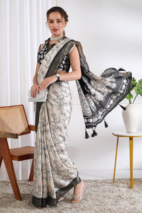 Vasthrlay Fashion Handloom Printed Ethnic Wear