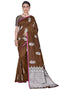 Vasthrlay Banarasi Gs Orange Ethnic Wear