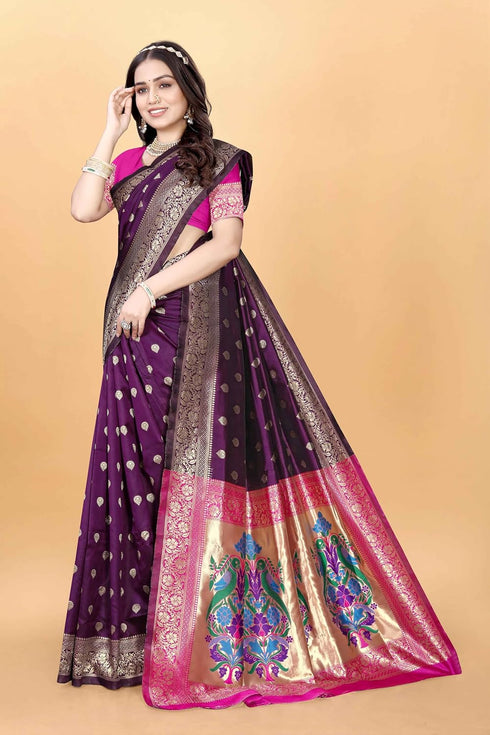 Vsathrlay Banarasi Paithani Kanjivaram Collections Ethnic Wear