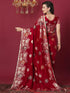 Vasthrlay Georgette Embroidery Rani Saree