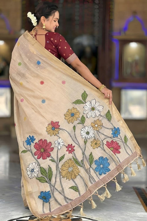 Vasthrlay Kanjivaram Cotton Blouse Ethnic Wear