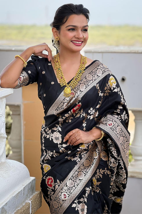 Vasthrlay Kanjivaram Blouse Purple Ethnic Wear