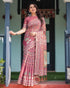 Vasthrlay Handloom Flowers Saree