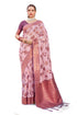 Vasthrlay Organza Designer Unstitched Saree