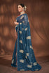 Vasthrlay Ornganza Embroidery Sequance Mn1911