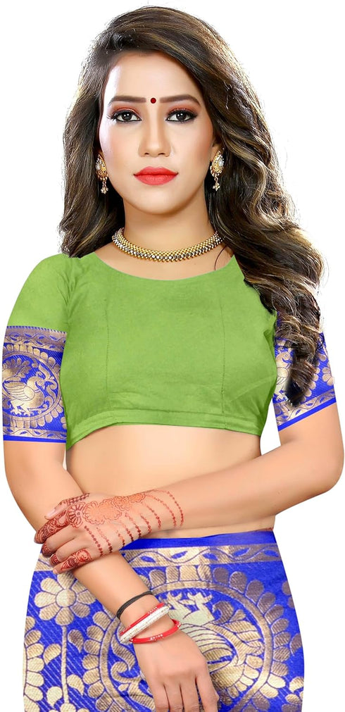Vasthrlay Jacquard Unstiched Ethnic Wear