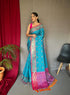 Vasthrlay Kanjivaram Patola Unstitched Ethnic Wear