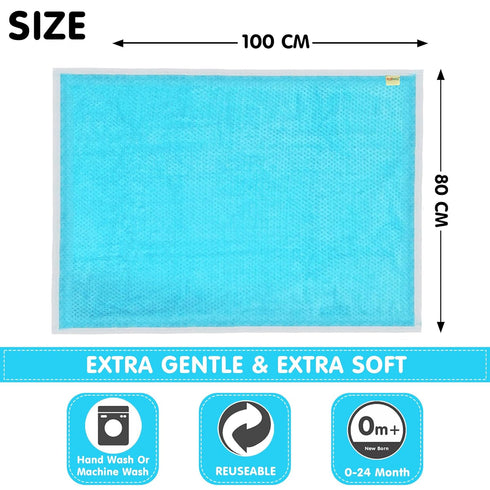 OYO BABY New Born Super Soft Baby Blanket Wrapper Sheet Cum Baby Blanket