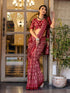 Vasthrlay Georgette Embroidery Black Saree
