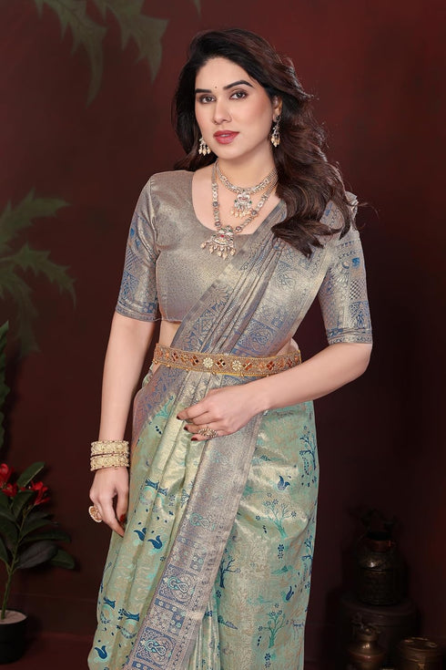 Vasthrlay Traditional Weaving Blouse