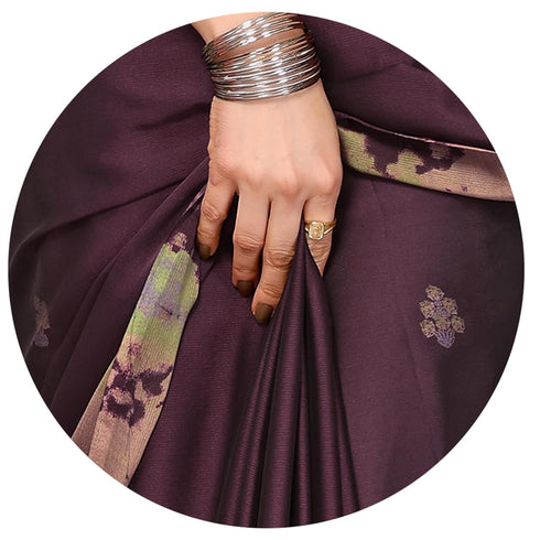 Vasthrlay Fashion Chiffon Georgette Dark Ethnic Wear