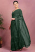 Vasthrlay Fashion Georgette Green Ethnic Wear