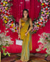 VasthrlayBoarder Unstitched Chhaavad Mustard Free Ethnic Wear