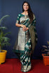 Vasthrlay Banarasi Floral Saree