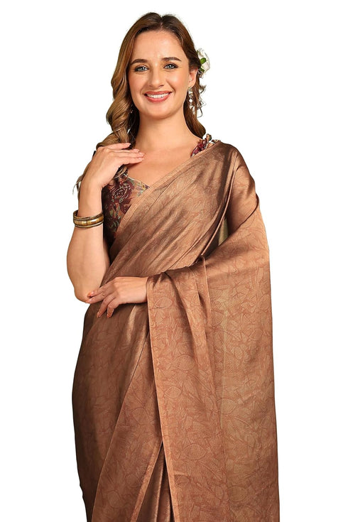 Vasthrlay Fashion Georgette Abstract Dusty Ethnic Wear