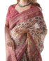 Vasthrlay Handloom Blue Beige Traditional Saree