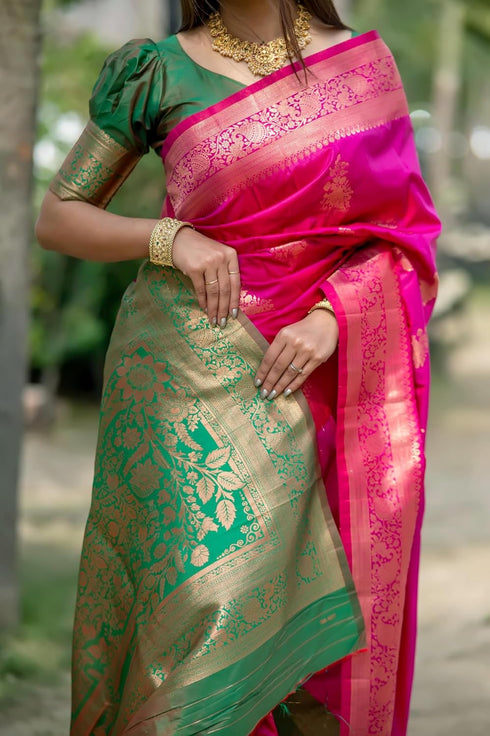 Vasthrlay Kanjivaram Unstitched Piece Blue