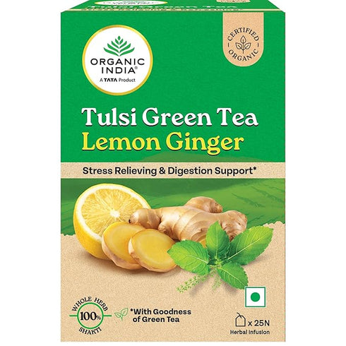 Organic India Tulsi Lemon Ginger Tea