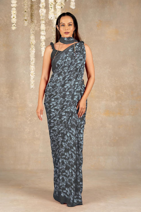 Vasthrlay Fashion Chiffon Printed Ethnic Wear