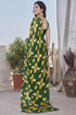Vasthrlay Fashion Chiffon Printed Red Ethnic Wear