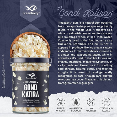 GreenFinity Gond Katira (Tragacanth)