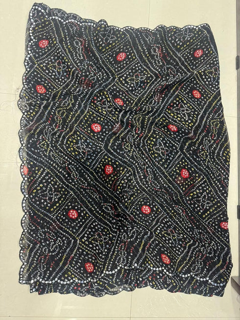 Vasthrlay Georgette Sequined Embroidered Designer
