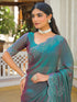 Vasthrlay Shimmer Chiffon Lavender Saree