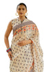 Vasthrlay Fashion Assamese Digital Cream Ethnic Wear