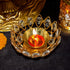 Lotus Design Crystal Diya Akhand Jyoti