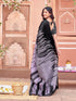 Vasthrlay Womens Printed Unstitched Dusty Pink Saree