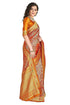 Vasthrlay Banarasi Gs Bandhani Red Ethnic Wear