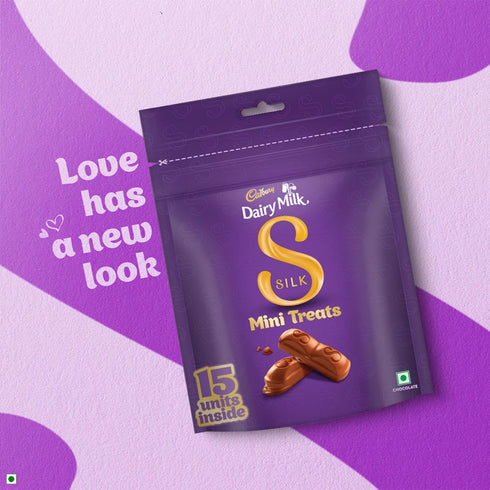 Cadbury Dairy Milk Silk Mini Treats Chocolate Bar