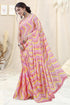 Vasthrlay Fashion Georgette Sequins Navy Ethnic Wear