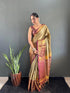 Vasthrlay Kanjivaram Blouse Traditional Pistablue
