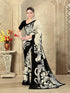 Vasthrlay Womens Printed Unstitched Mauve Saree