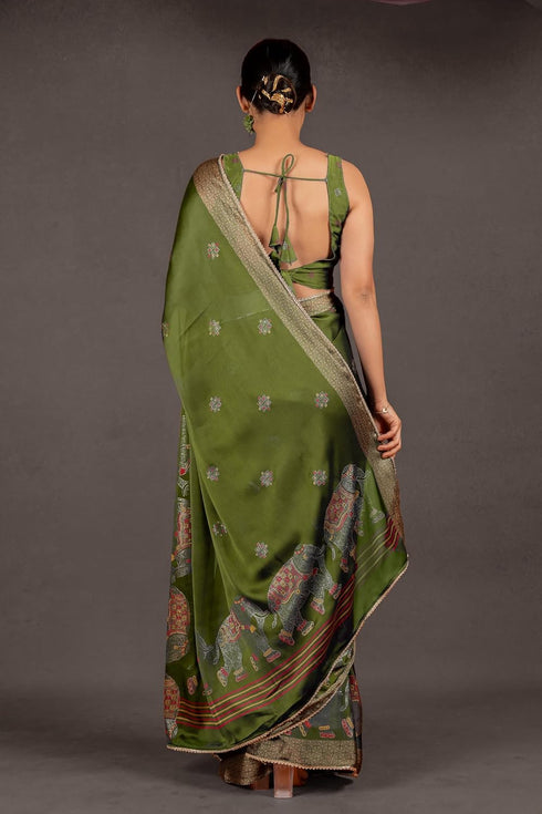 Vasthrlay Fashion Chiffon Printed Ethnic Wear