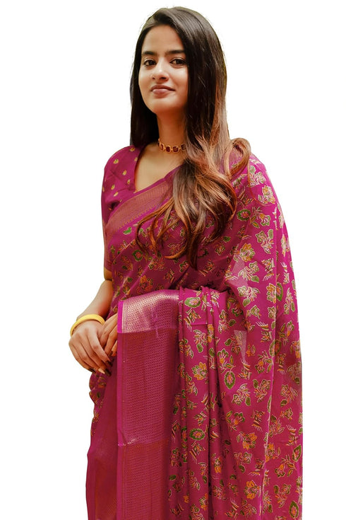 Vasthrlay Fashion Cotton Printed Ethnic Wear