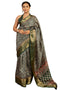 Vasthrlay Fashion Paisley Printed Grey Ethnic Wear