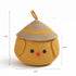 Jute Storage basket with lid