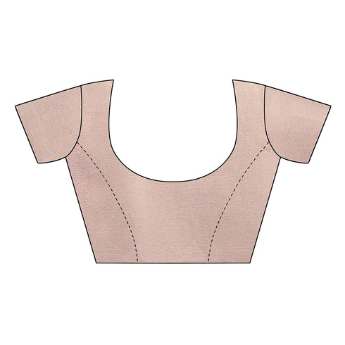 Vasthrlay Blouse Piece Air Grey Ethnic Wear