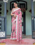Vasthrlay Floral Printed Tassels Saree