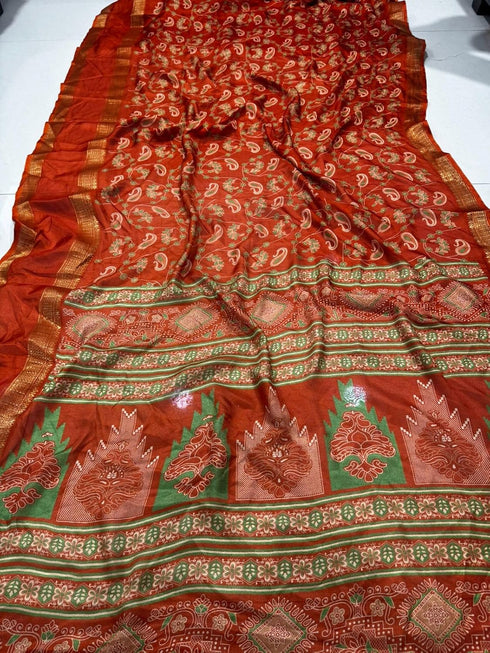 Vasthrlay Elegant Paisley Traditional Lightweight