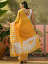 Vasthrlay Printed Off White Off White Saree