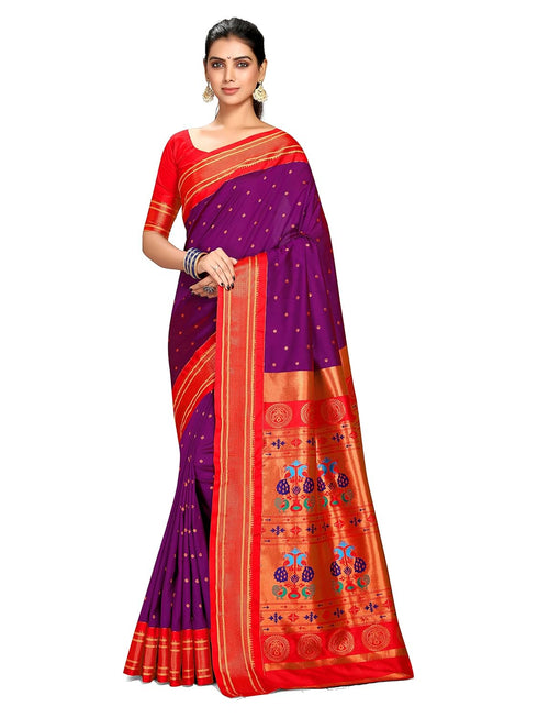 Vasthrlay Paithani Bottle Saree