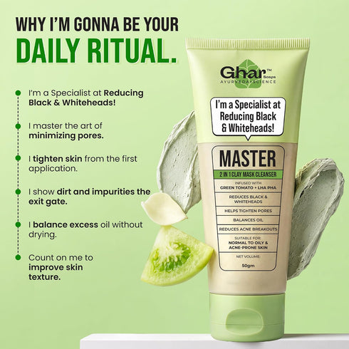Ghar Soaps Master Clay Mask Cleanser