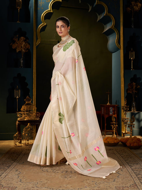 Vasthrlay Cotton Wedding Saree