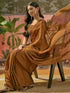 Vasthrlay Sequins Embroidery Black Saree